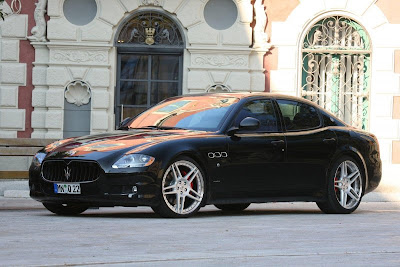 Maserati Quattroporte performed Novitec