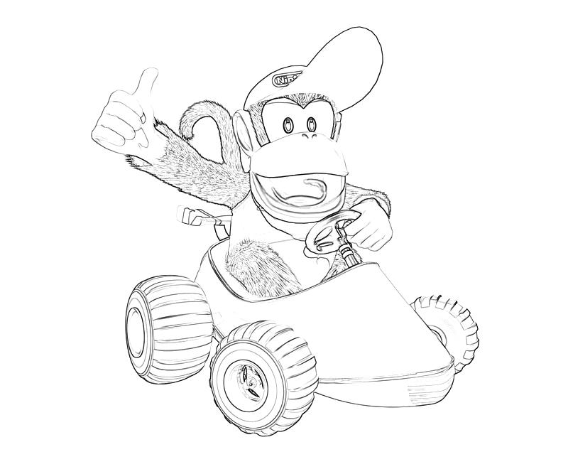 printable-donkey-kong-country-returns-diddy-kong-race-coloring-pages