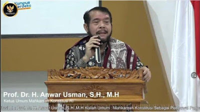 Bantah Pernikahan Politik, Ketua MK Anwar Usman Ngeles Tak Tahu Idayati Adik Jokowi