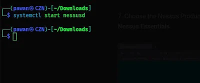 Configuring Nessus in kali linux