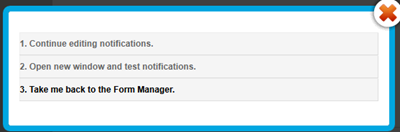 save contact form