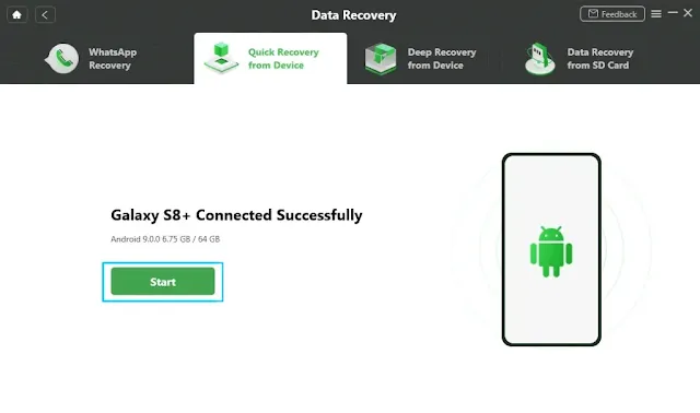 android recovery without root