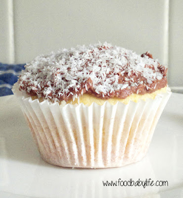 Lamington Cupcakes for Australia Day © www.foodbabylife.com