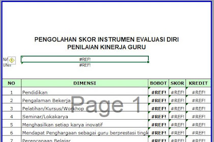 Unduh, Download Aplikasi Supervisi Kelas Dalam Penilaian Kinerja Guru, PKG Oleh Kepala Sekolah, Madrasah