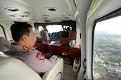 Kapolri Naik Heli Pantau Langsung Arus Mudik di Jalan Tol dan Arteri