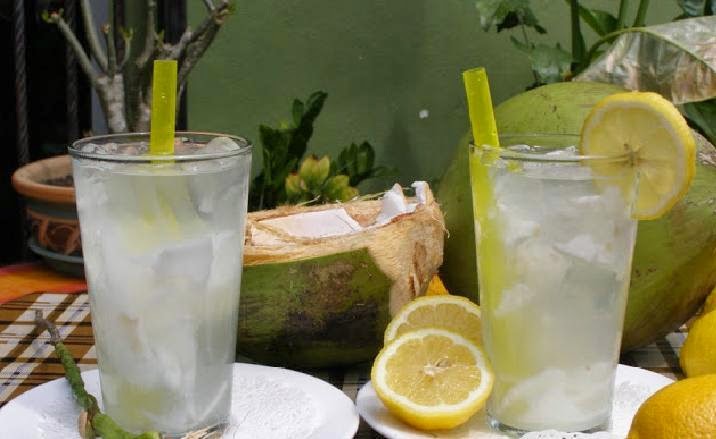 Resepi-Resepi Menyelerakan: Air Kelapa Lemon