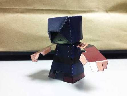 amon the legend of korra papertoy