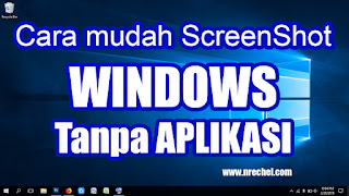 cara mudah screenshot laptop windows tanpa aplikasi