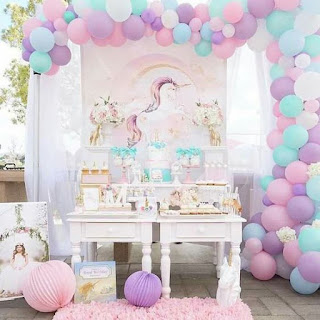 Decoración de Fiestas Infantiles con Unicornios