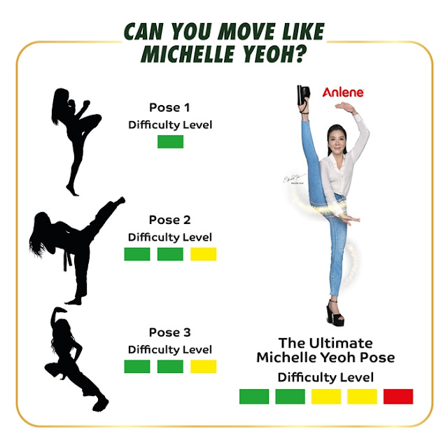 Can You Move Like Michelle Yeoh, Anlene, Health, FREE Bone Scan and Muscle Strength Test, Michelle Yeoh, Anlene roadshow,
