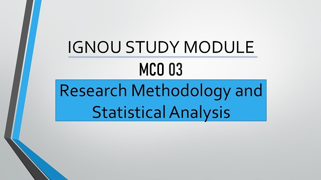 IGNOU M.com MCO 03 Previous Year Papers Download PDF for Free