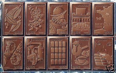 Postcard Friendship Friday #17 - Chocolate Scented Stamps