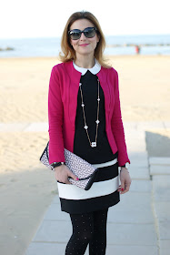 black and white striped Zara skirt, Fashion and Cookies