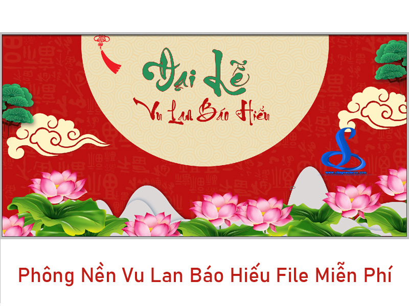 Hình ảnh chúc mừng ngày lễ Vu lan đẹp với hoa sen