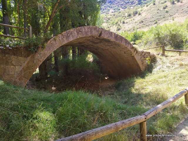 puente romano en Sepúlveda Segovia