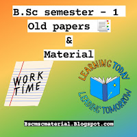 Bsc sem 1 old papers. Hngu old papers. Hngu bsc sem 1 old papers. bachelor of science semester 1 all previous years old university exam papers .