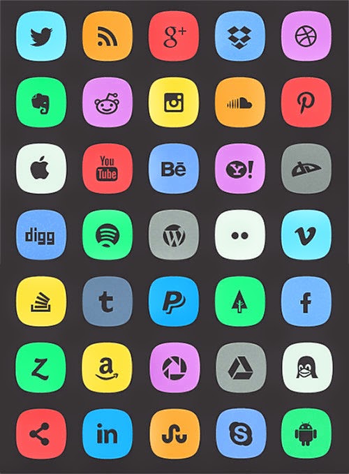  45 Subtle Icons