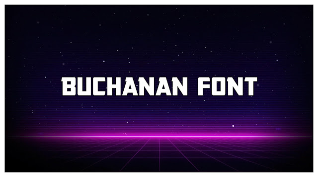 buchanan font