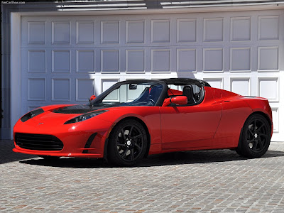 Car Wallpaper Tesla Roadster