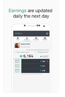 SlideJoy earnings updated every day