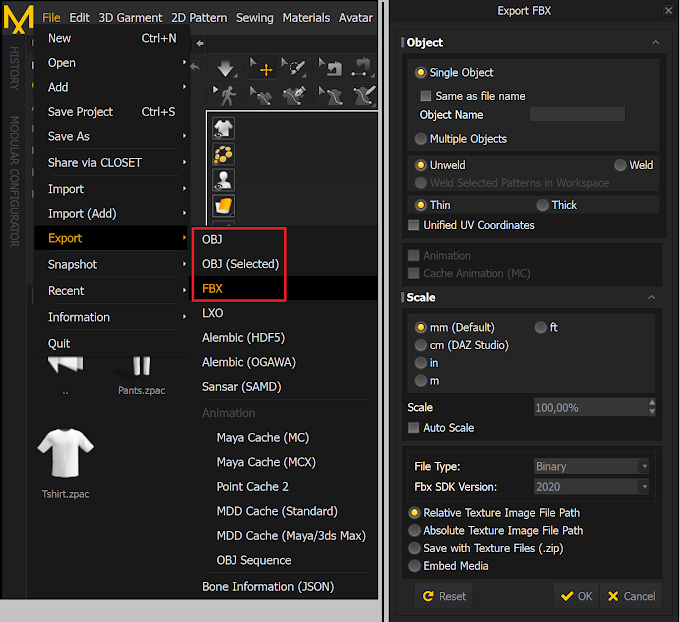 How to render your MD/Clo3d designs in Blender