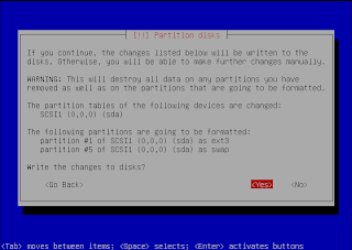 Tutorial Menginstall Linux Debian Berbasis Tekt (CUI) + Gambar