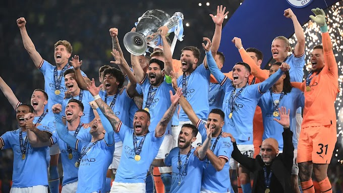 A Europa é azul! Manchester City vence aguerrida Inter, conquista Champions e eterniza Tríplice Coroa