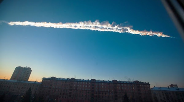 Heboh Foto dan Video Fenomena Hujan Meteor di Rusia 2013