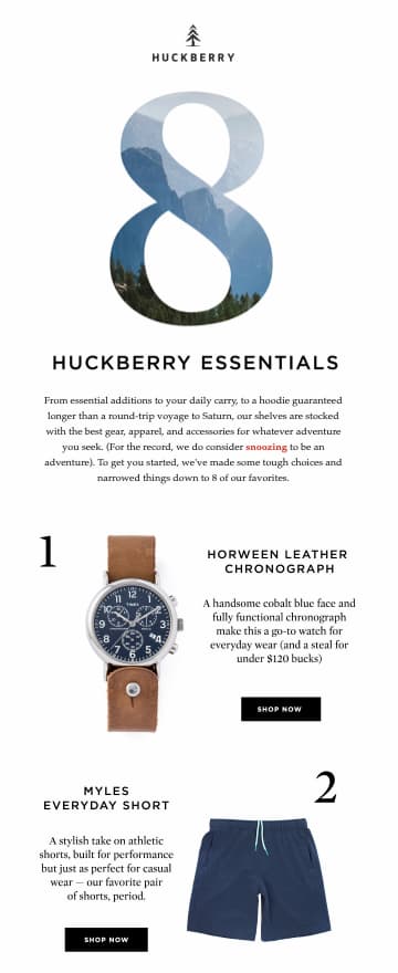 huckberry-newsletter-campaign-onboarding