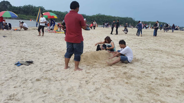 Pasir Pantai Pulau Cinta Kampar