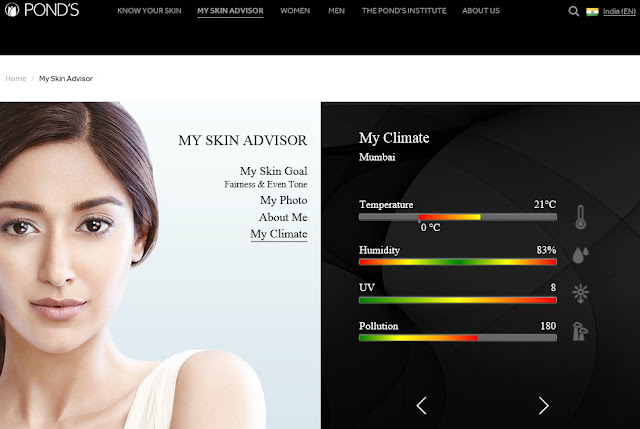 My Skin Advisor, Pond's, Pond's India, Skin Analysis App, Skincare