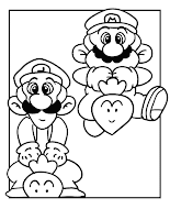 Super Mario Coloring Pages