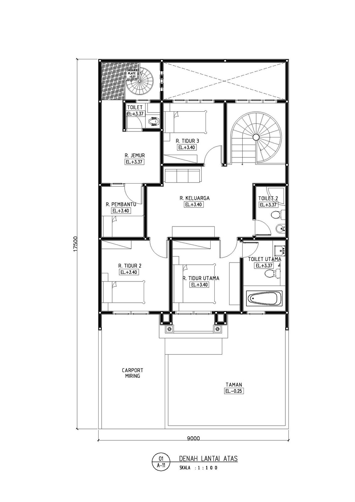  Denah  Rumah  Gaya  Eropa  Detail Img Online