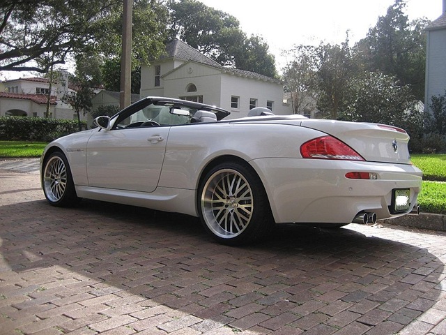 Bmw M6 White Convertible. White BMW m6 nice!