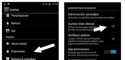 setting permission aplikasi