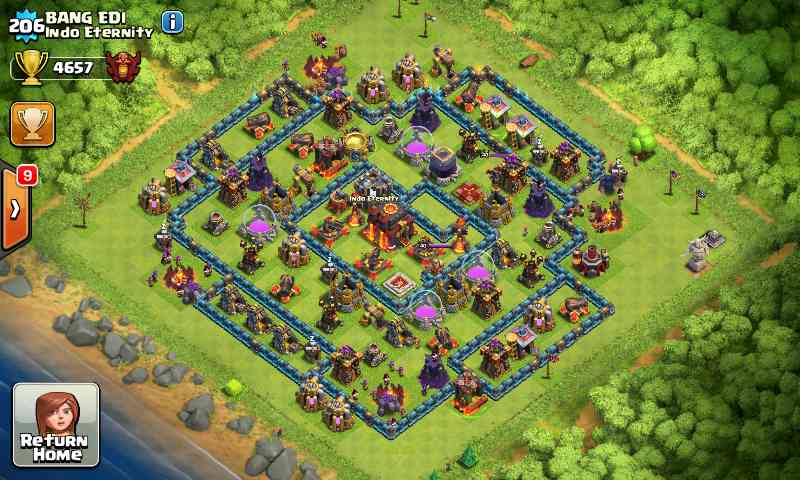 Clash Of Clans 7.156.5 APK MOD HACK - Dhika-Share