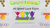 All Good Luck Signs