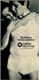 anúncio de malhas Hering de 1970; os anos 70;história da década de 70; Brazil in the 70s;