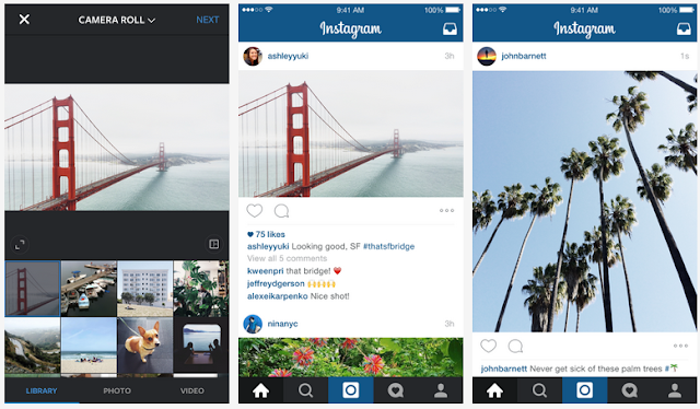 instagram landscape photos e portrait