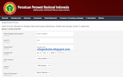 Cara Mendaftar Nira PPNI Online Bagi Lulusan Perawat