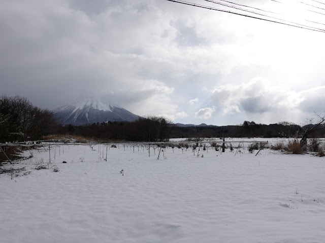 鳥取県道52号岸本江府線からの眺望