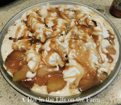 Caramel Apple Ice Cream Pie