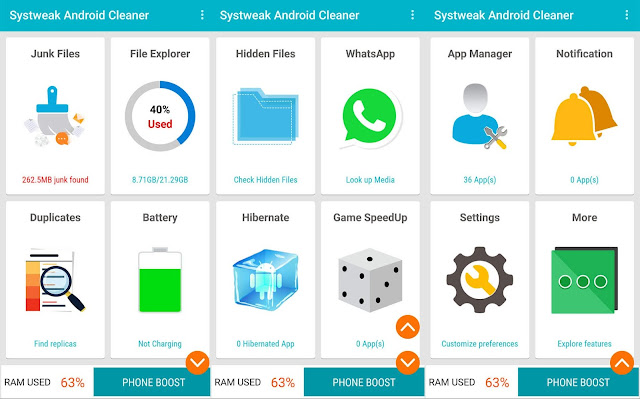 Systweak Android Cleaner 5.0.3.11 indir