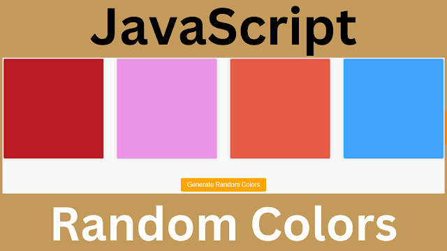 Generating Random Colors with JavaScript