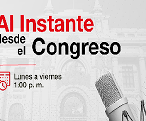 AL INSTANTE DESDE EL CONGRESO  