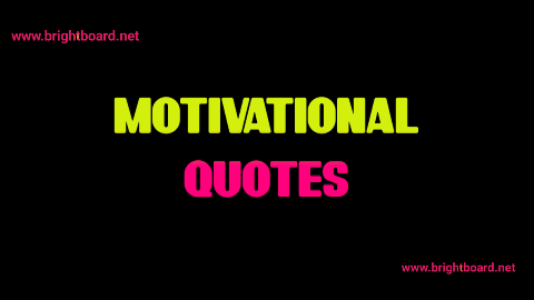 Motivational Quotes In English brightboard.net