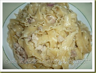 Ricciolina con pancetta fresca, aglio e cipolla di Tropea (7) Ricciolina con pancetta fresca, aglio e cipolla di Tropea (7)