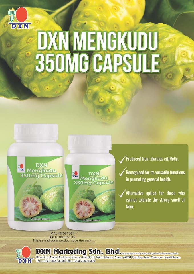 Nuevo Producto DXN / Mayo 2019 - CÁPSULA DXN MENGKUDU 350MG