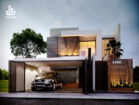 37 desain  rumah  minimalis inspiratif dengan atap  datar  