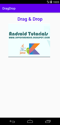 Moving object with touch events | Android Studio | Java